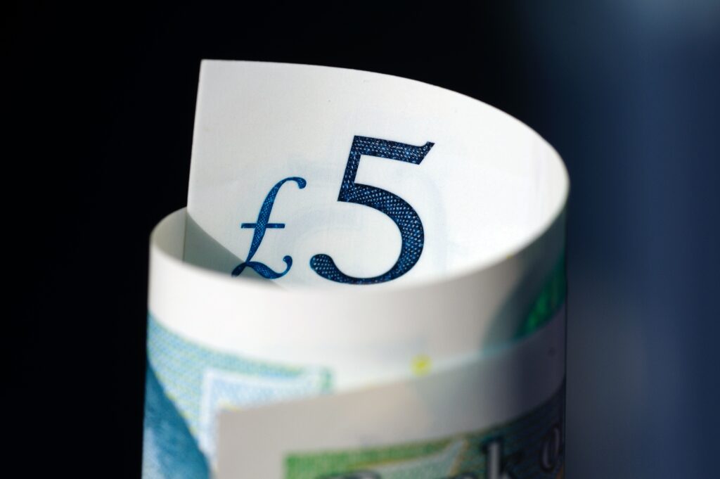 Five pound note